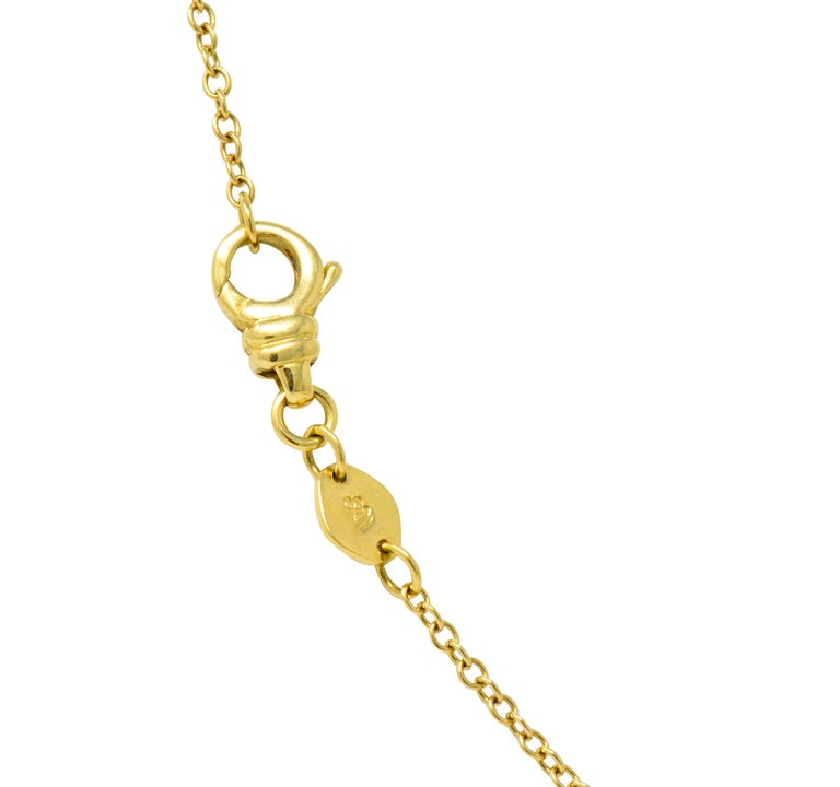 Aaron Basha Diamond Enamel 18 Karat Gold Shoe Ladybug Charm Pendant ...