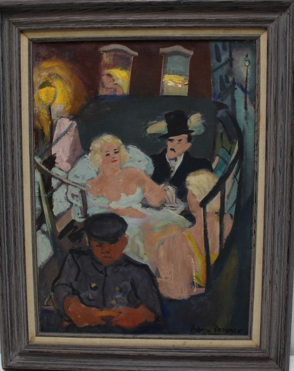 Andare al ballo - Painting di Aaron Berkman