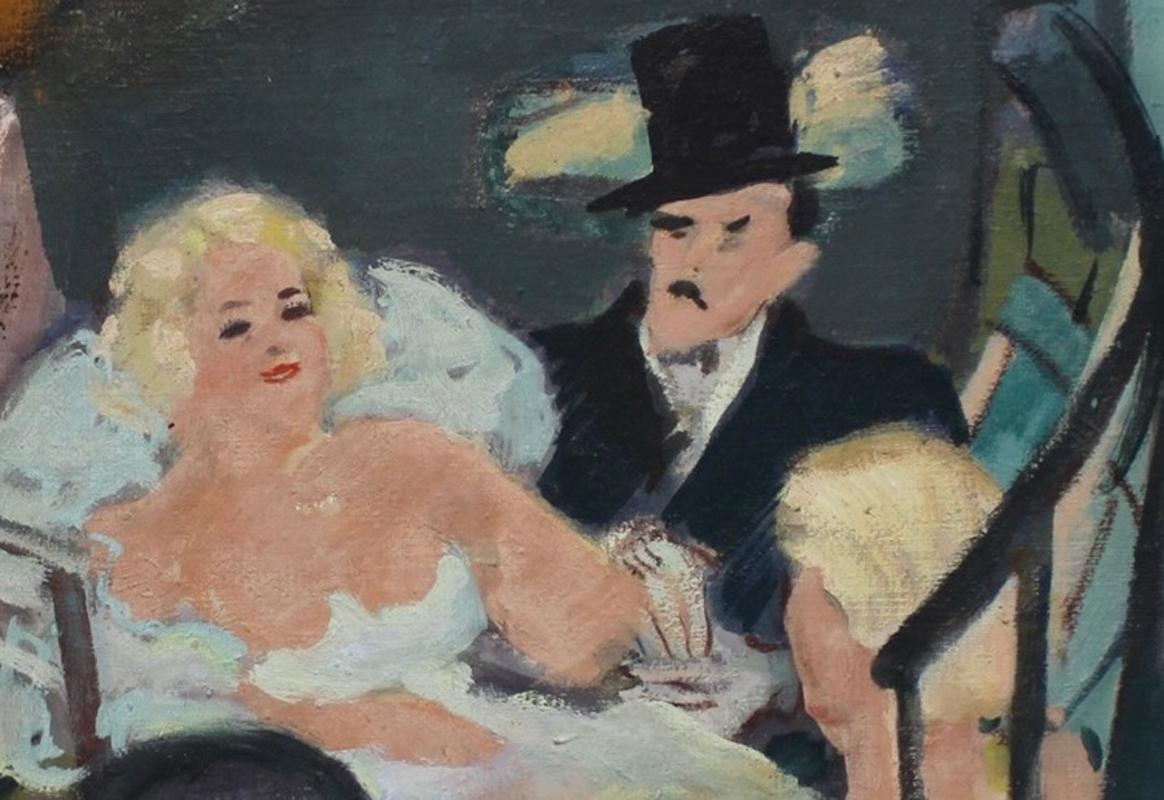 Andare al ballo - Painting American Modern di Aaron Berkman