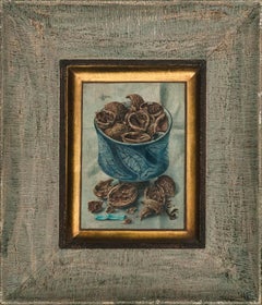 "Walnut Shells" Acrylic Trompe-L'Oeil by Aaron Bohrod 