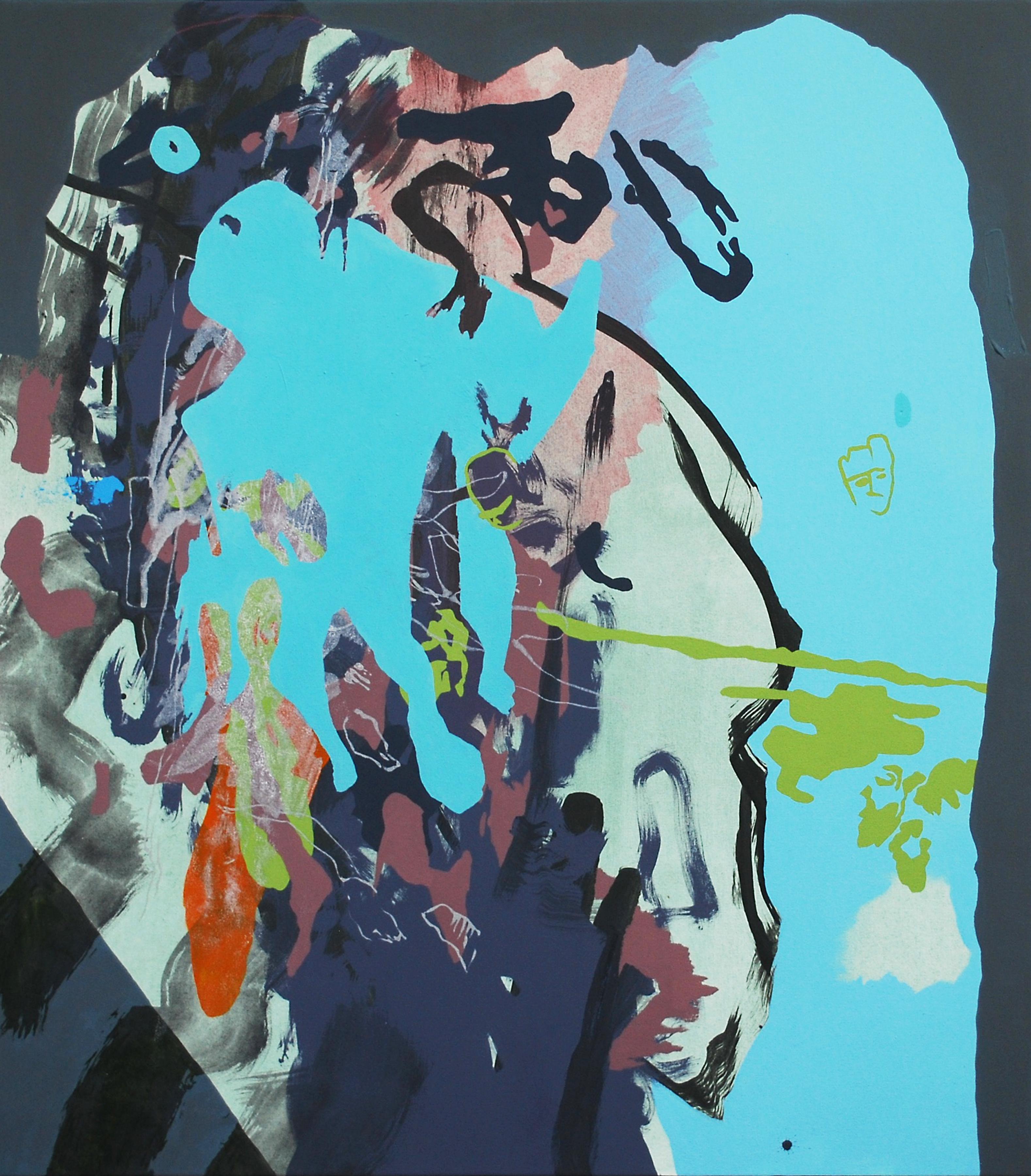 Abstract Painting di Aaron Collier - Assistenti all'ascesa