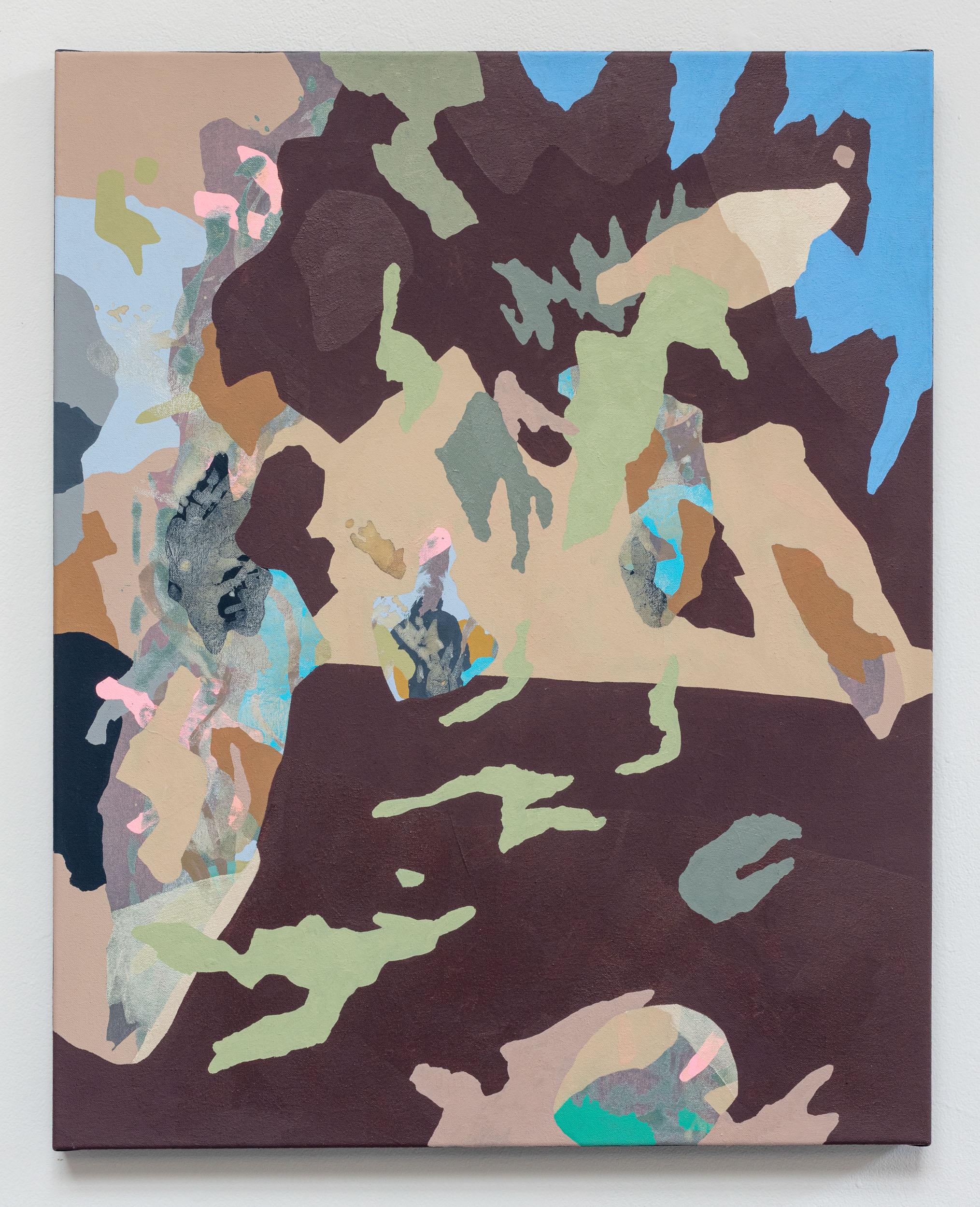 Abstract Painting di Aaron Collier - Alla ricerca della Terra Firma