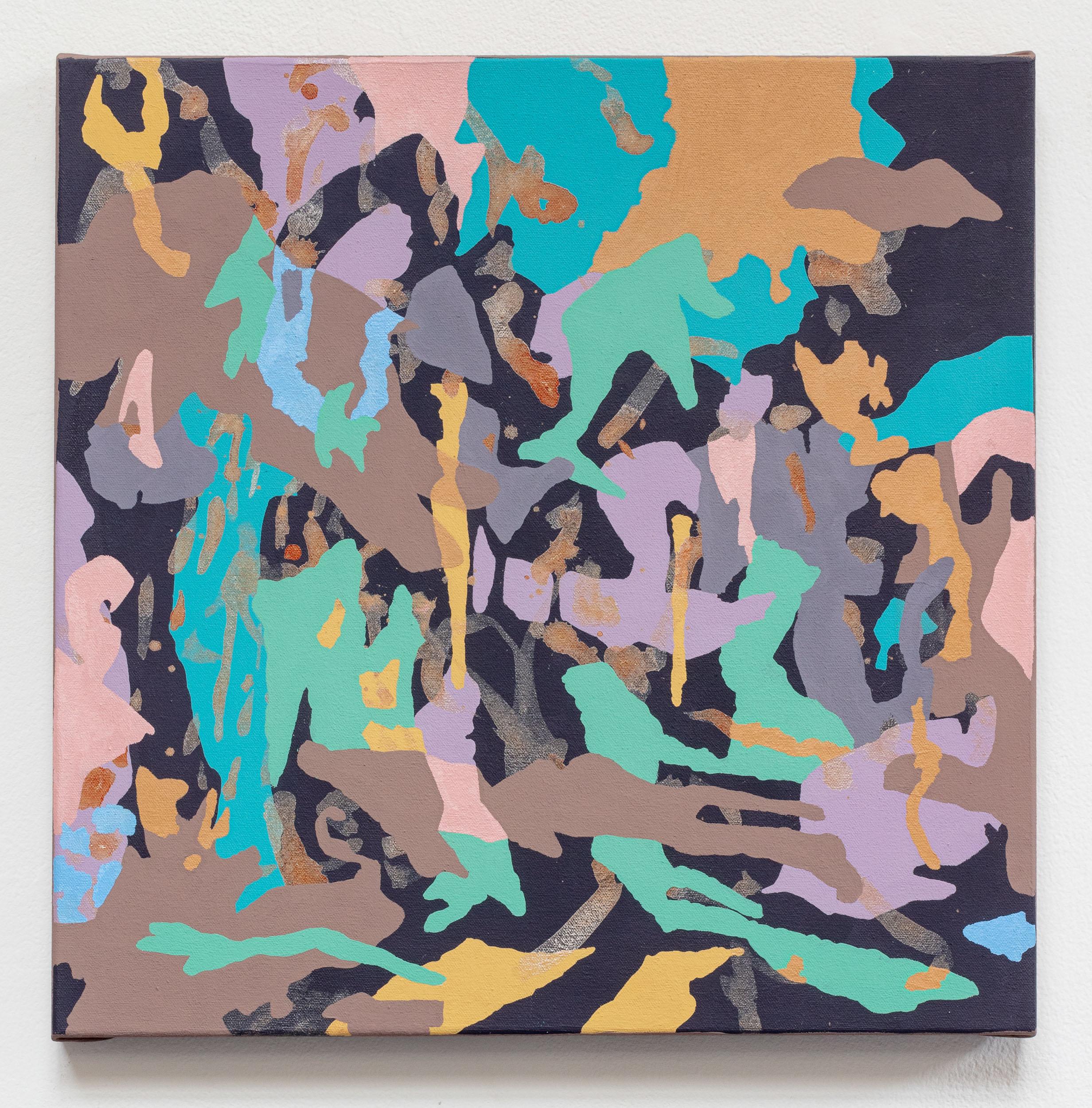 Abstract Painting de Aaron Collier - Debemos Celebrar la Flor, Pintarnos, Bailar en Honor