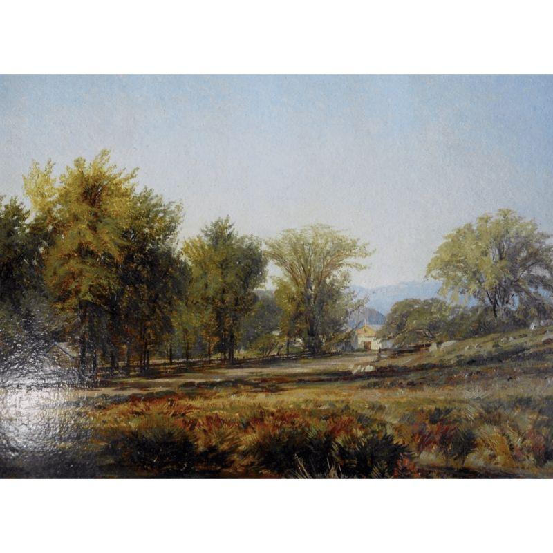 American Aaron Draper Shattuck Landscape For Sale