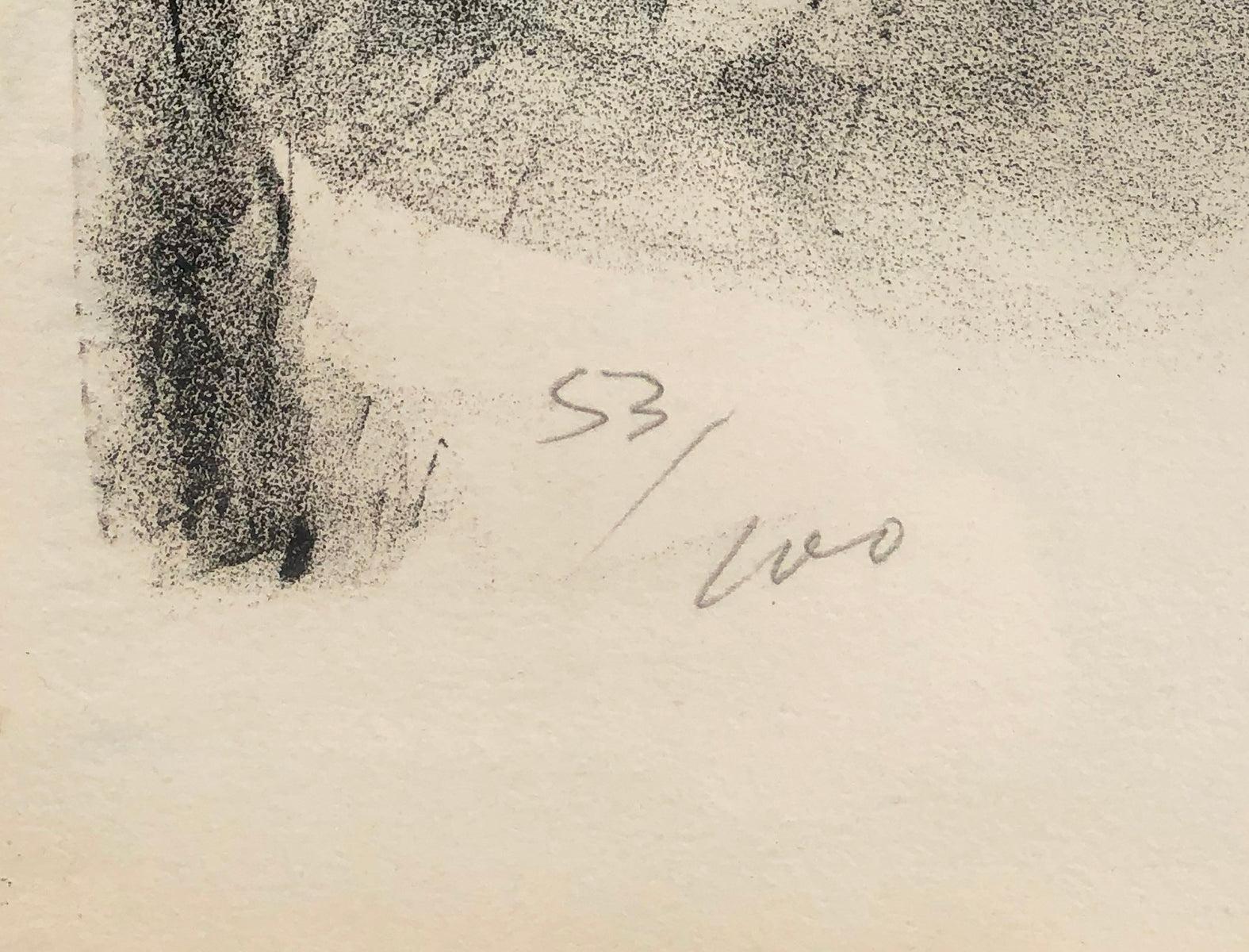 1985 Aaron Esler 'Young Man with Dove Portrait' For Sale 1