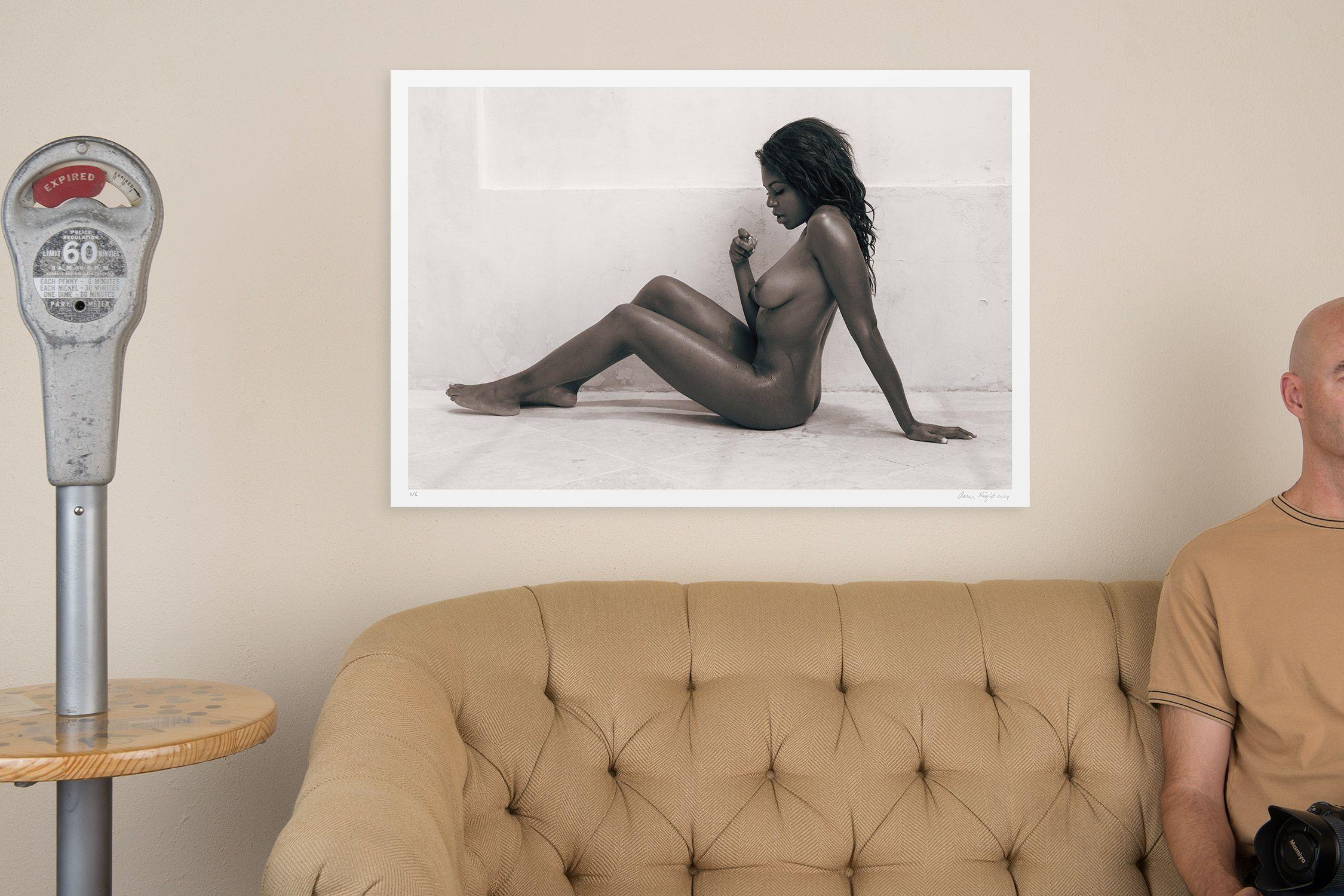 Bahama-Eis, Fotografie, Archivtinte- Jet (Sonstige Kunststile), Photograph, von Aaron Knight