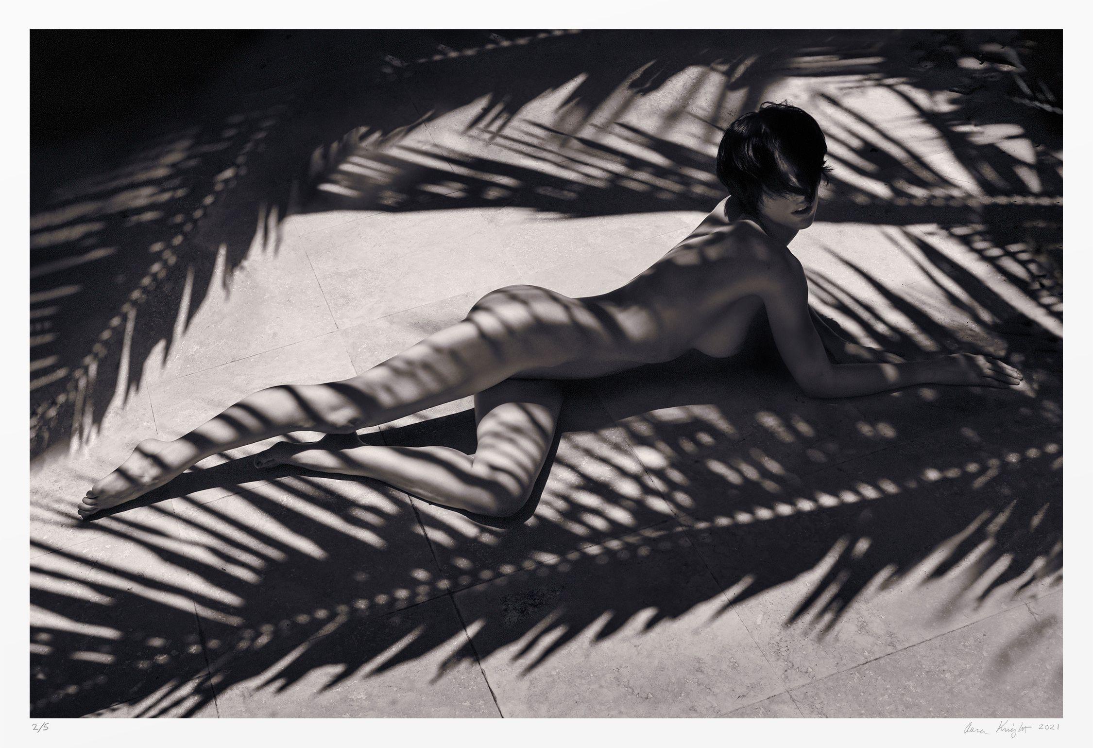 Black and White Photograph Aaron Knight - Basking in Shadow, photographie, jet d'encre d'art