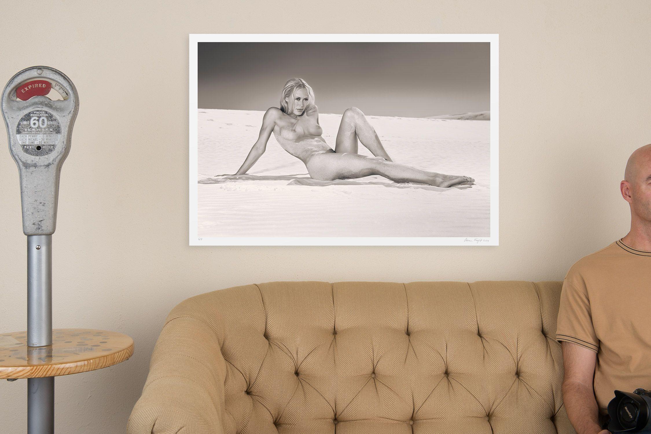 Weiße Sande (Thalatha), Fotografie, Archivtinte Jet (Sonstige Kunststile), Photograph, von Aaron Knight