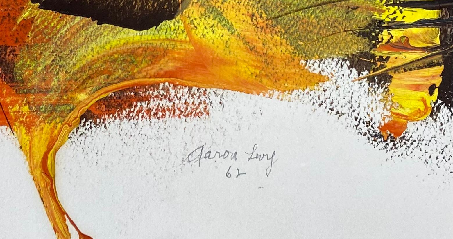 Abstract Composition - Abstract Expressionist Painting by Aaron Levy