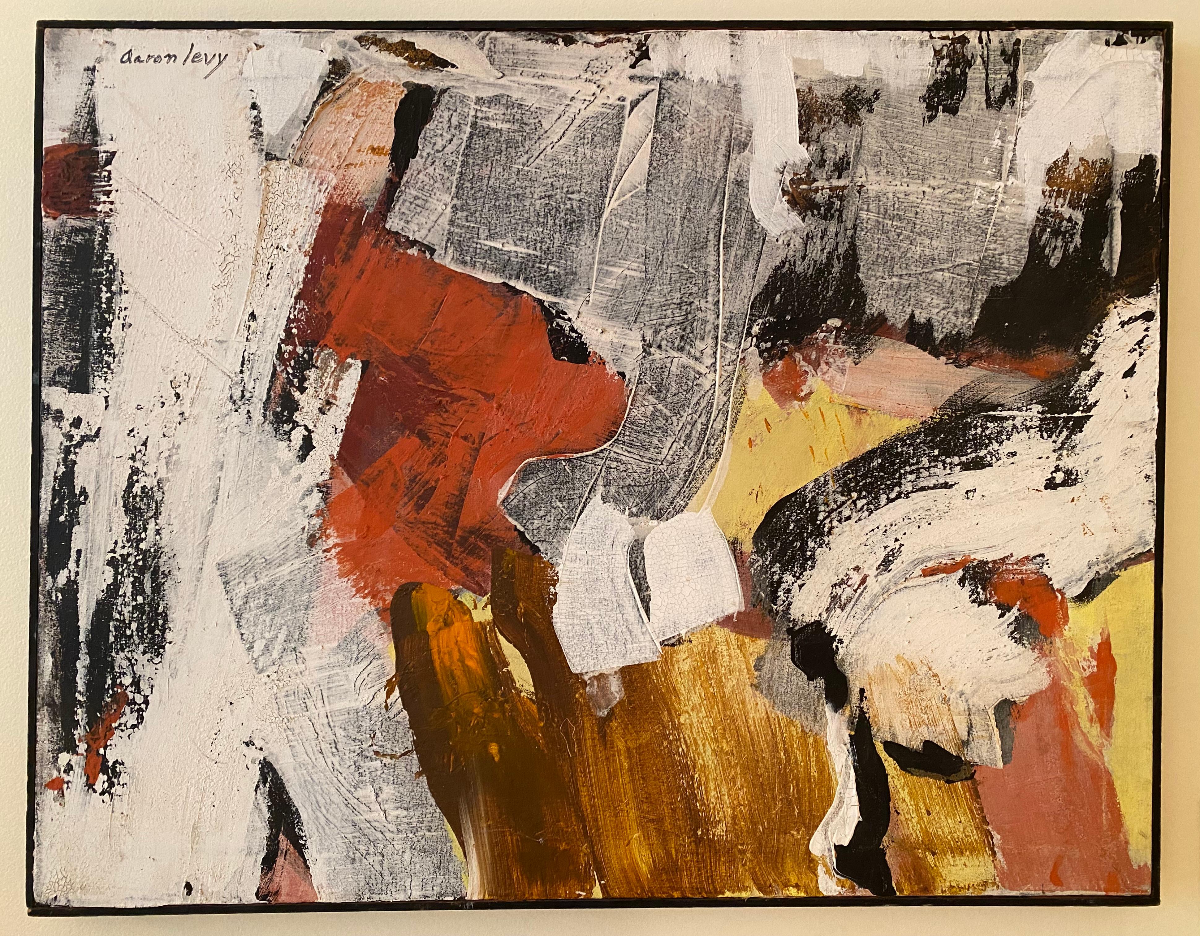 Aaron Levy Abstract Painting - Abstract Composition