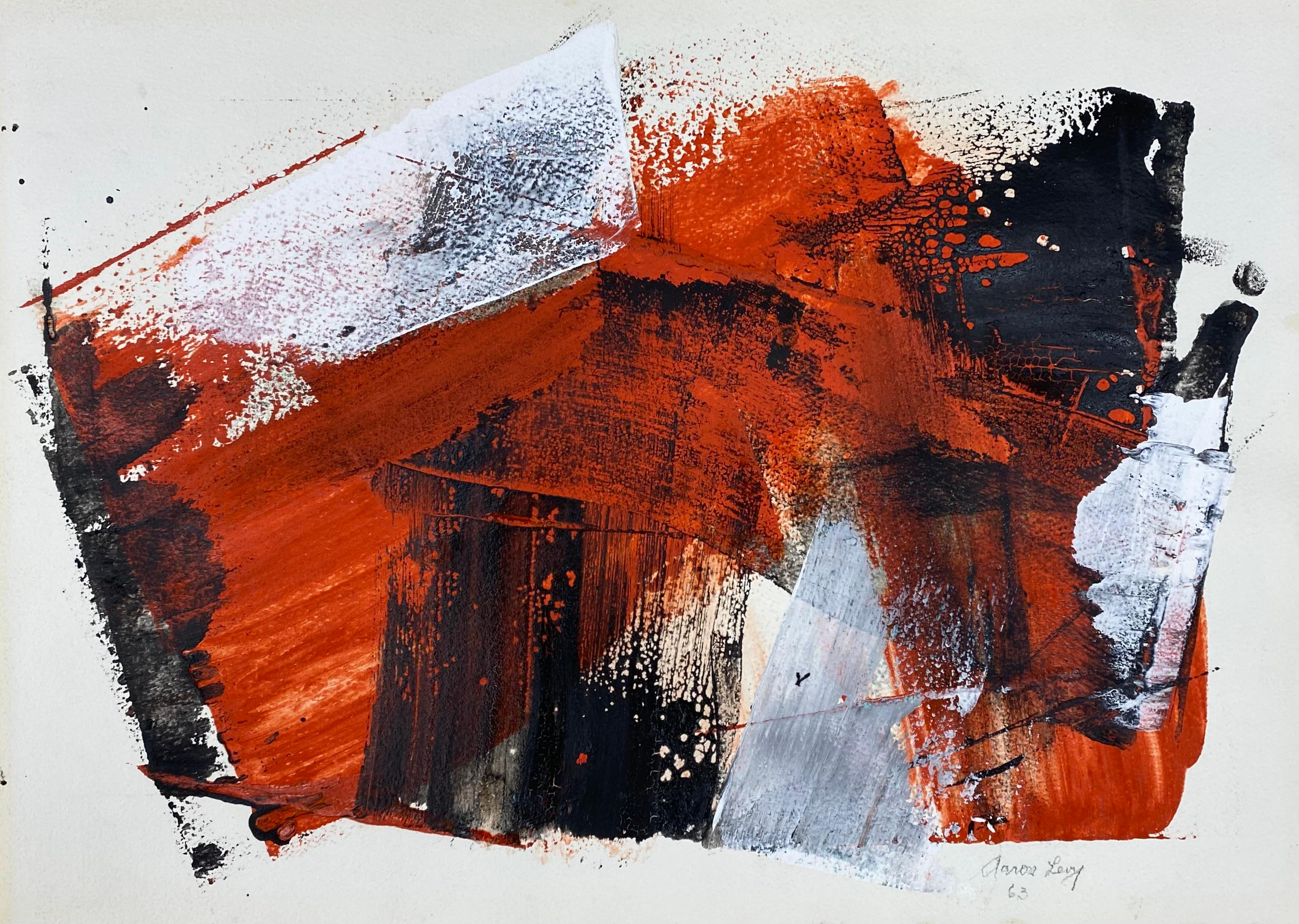 Aaron Levy Abstract Painting - Abstract Composition