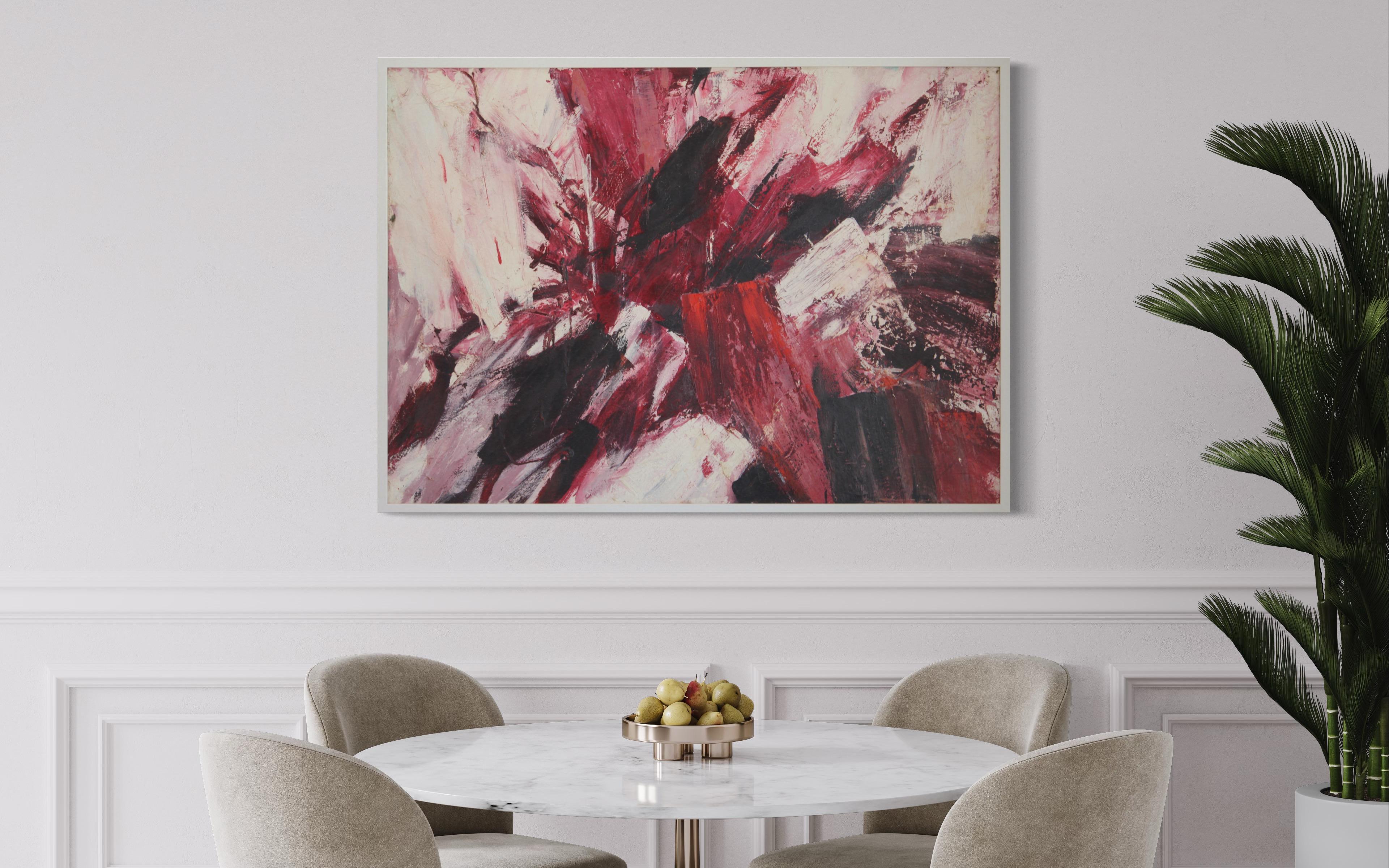Il 4 luglio - Abstract Painting Marrone di Aaron Levy