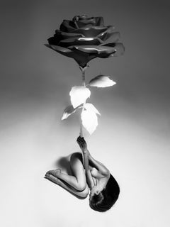"Always You" Photographie en noir et blanc 32" x 24" in Ed. 1/7 par Aaron Mcpolin