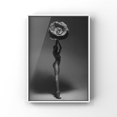"Behind Shadows" Nude Photography 20" x 16" in Ed. 1/15 by Aaron Mcpolin