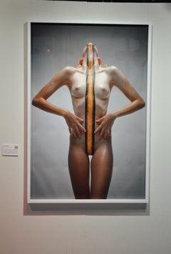 "Belly Of the Dragon" Nude Photography 24" x 16" in Ed. 1/15 by Aaron Mcpolin