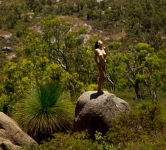 "Echo" Landscape Nude Photograph 24" x 32" in Limited Ed. 1/7 by Aaron Mcpolin