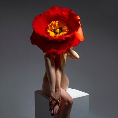 "Resplandor" Fotografía de desnudo 30" x 30" pulgadas Edición 1/7 por Aaron Mcpolin