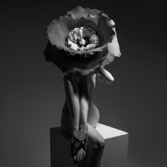 "Thorns" Nude B&W Photograph 30" x 30" in Limited Ed. 1/7 by Aaron Mcpolin