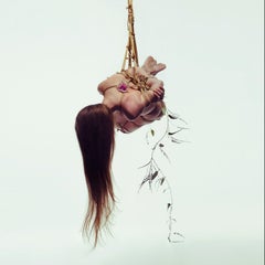 "Twine" Shibari Nude Photographie 30" x 30" pouces Edition 1/7 d'Aaron Mcpolin