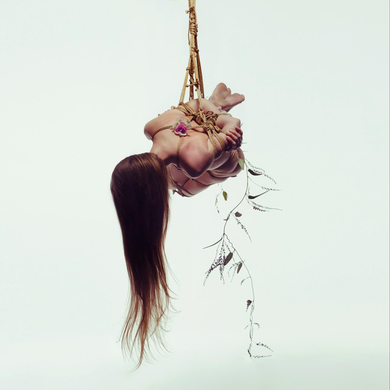 "Twine" Shibari Photographie de nu 24" x 24" pouces Edition 1/15 par Aaron Mcpolin