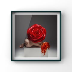 "Unfolding Heart" Nude Photography 30" x 30" inch Edition 1/7 by Aaron Mcpolin