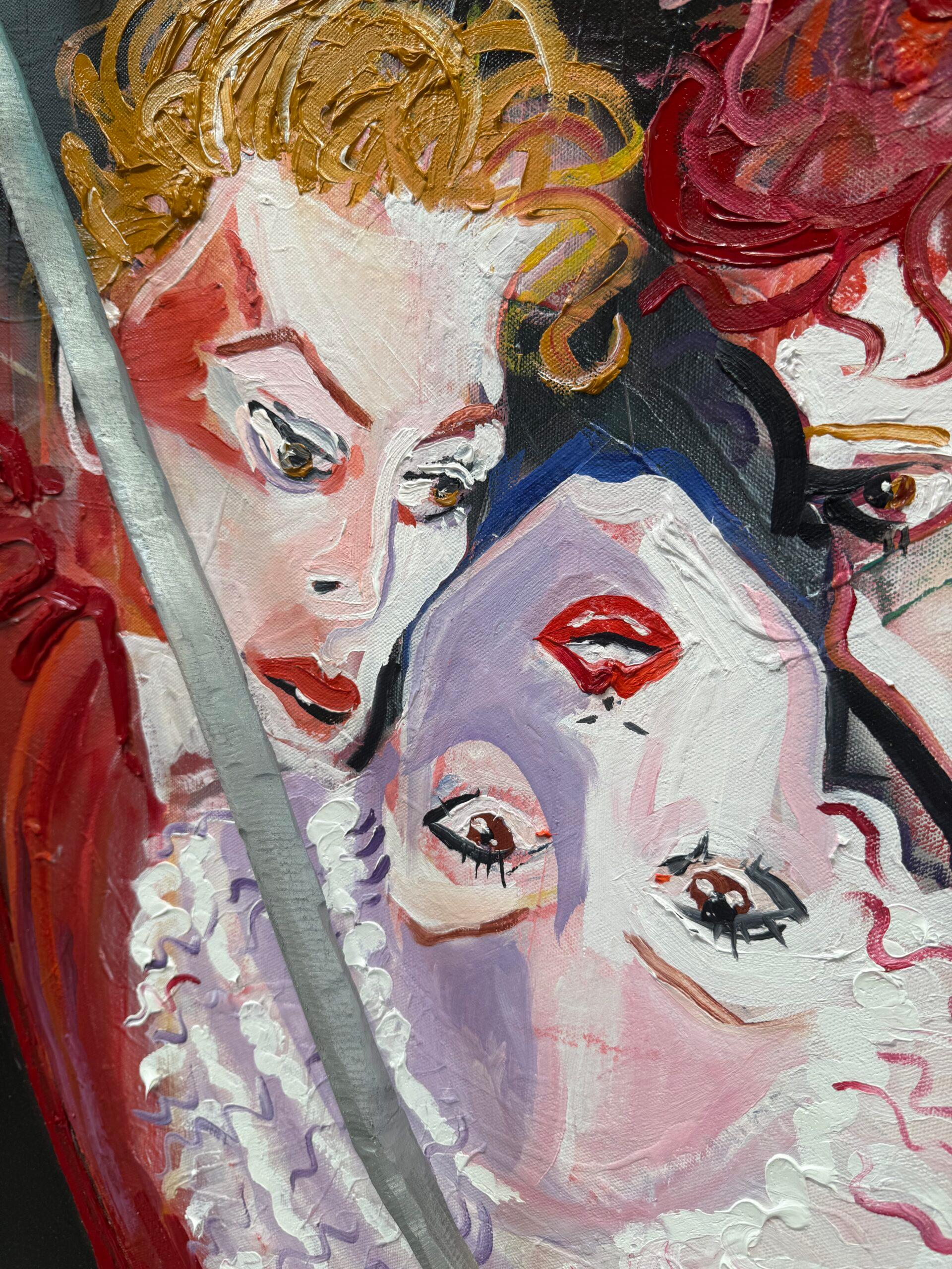 Liquid Diet - Contemporary Painting by Aaron Sheppard
