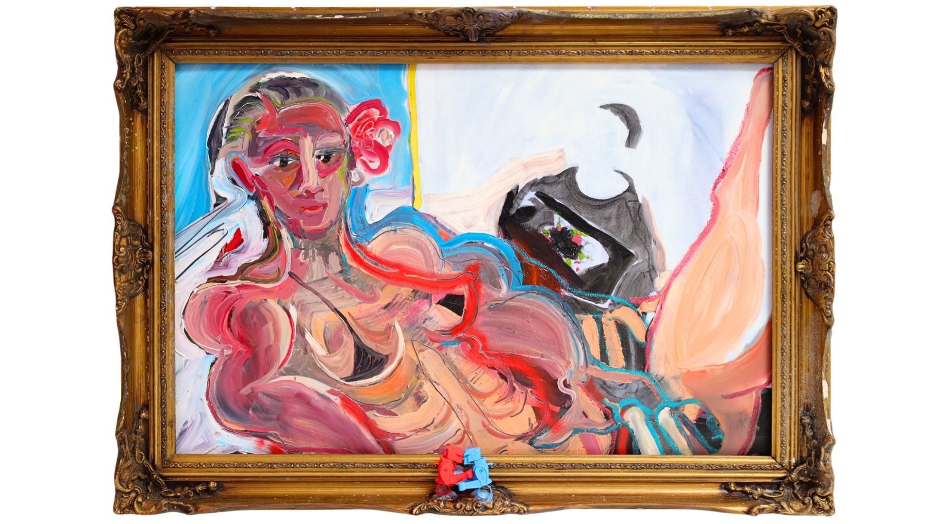 aaron sheppard Abstract Painting – Olympiaatlas