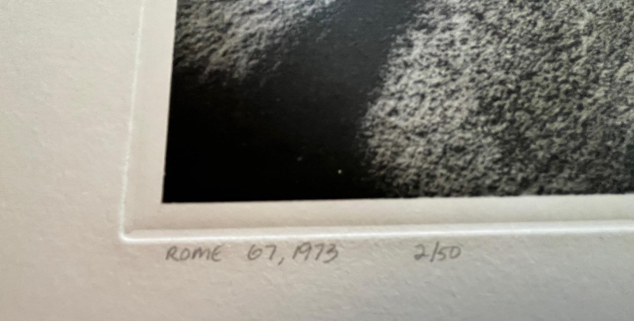 Rome (Homage to Franz Kline) 67 - Photograph by Aaron Siskind