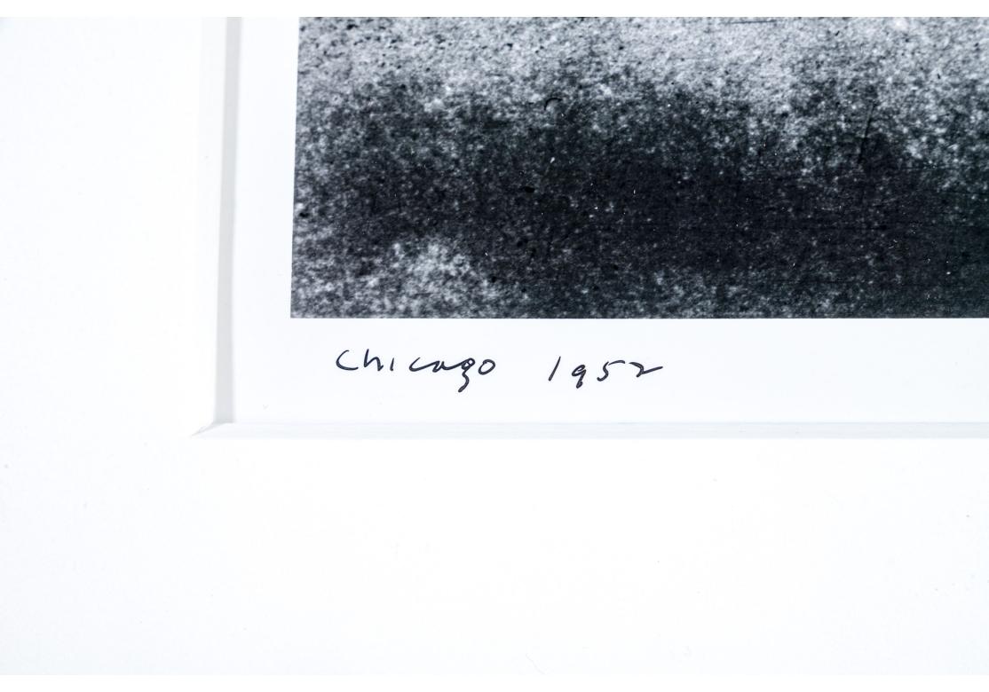 Aaron Siskind Signed Silver Gelatin Print Chicago 1952 For Sale 3