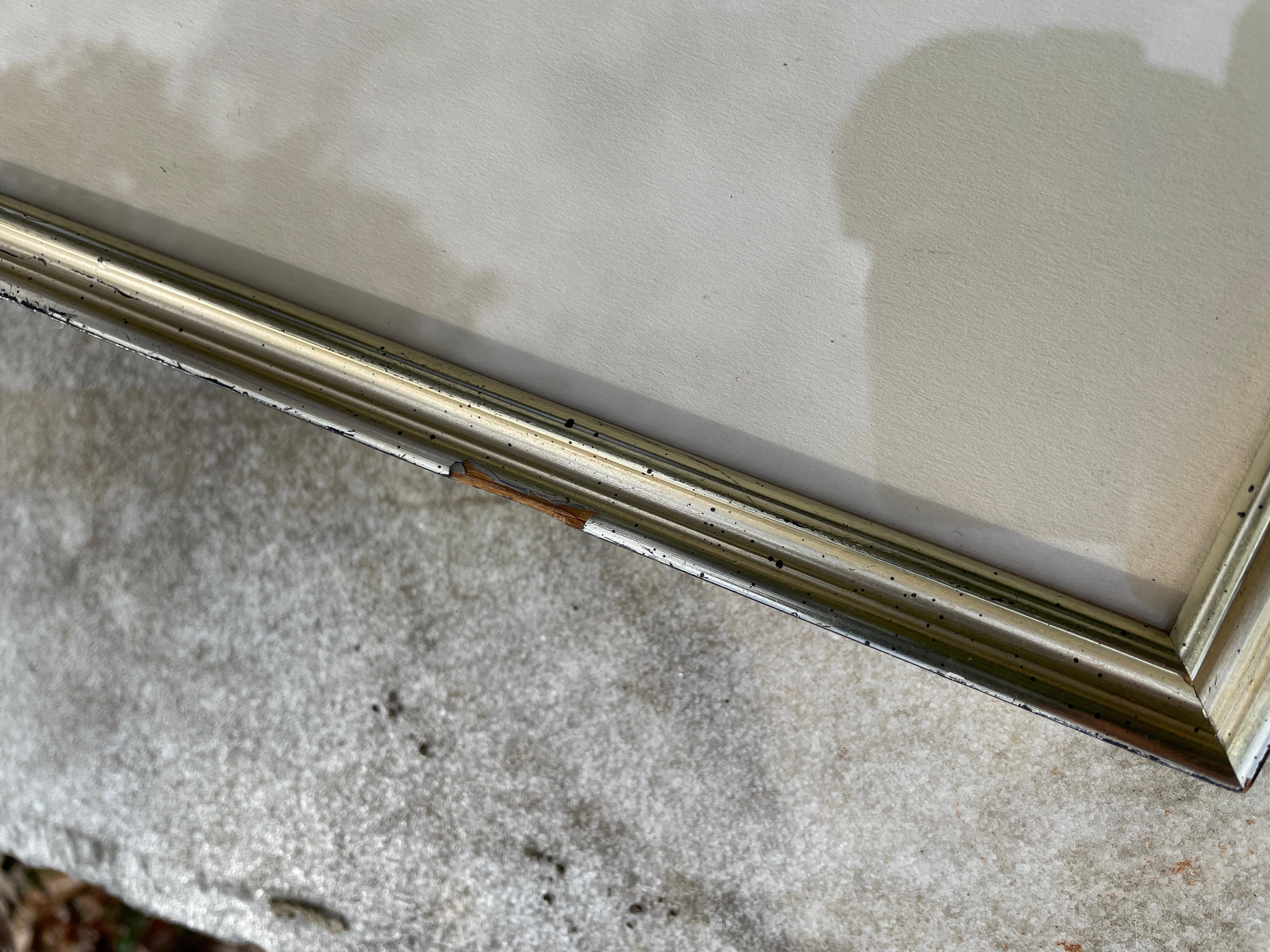 Aaron Sopher Scribble Zeichnung Mann 1940er New Yorker Wash Aquarell Tinte Stift Kunst (amerikanisch) im Angebot