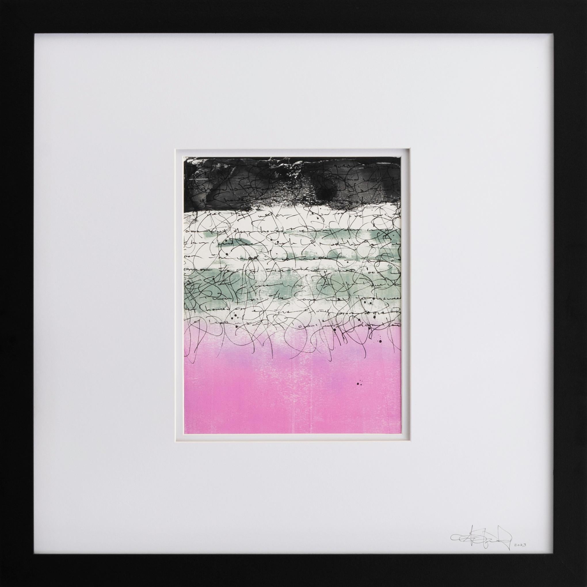 Aaron Stansberry Abstract Print - Monotype 2