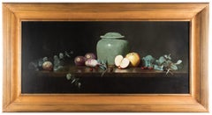 Chinese Vase with Turnips, Apples, & Cranberries by Aaron Stills