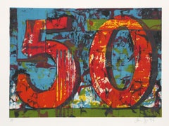 50, Lithograph by Aaron Fink