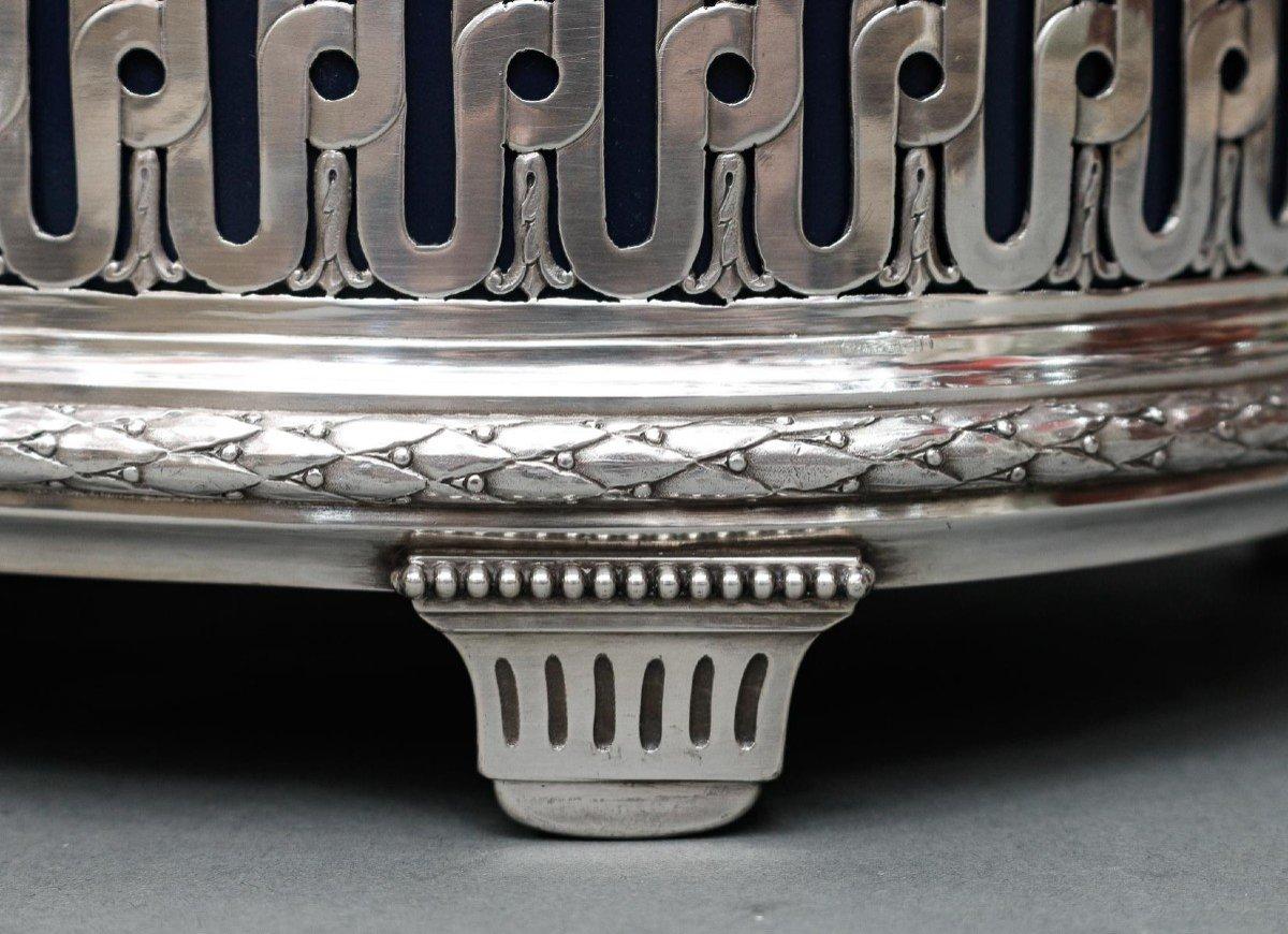 Sterling Silver A.Aucoc - 19th Century Solid Silver Planter Napoleon III For Sale