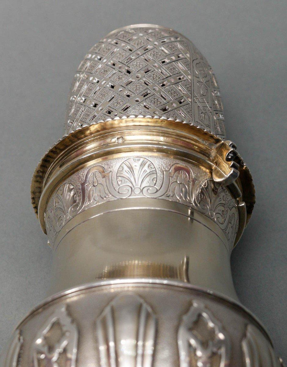 A. Aucoc - Sprinkler aus massivem Silber 19. Jahrhundert CIRCA 1880 (Sterlingsilber) im Angebot