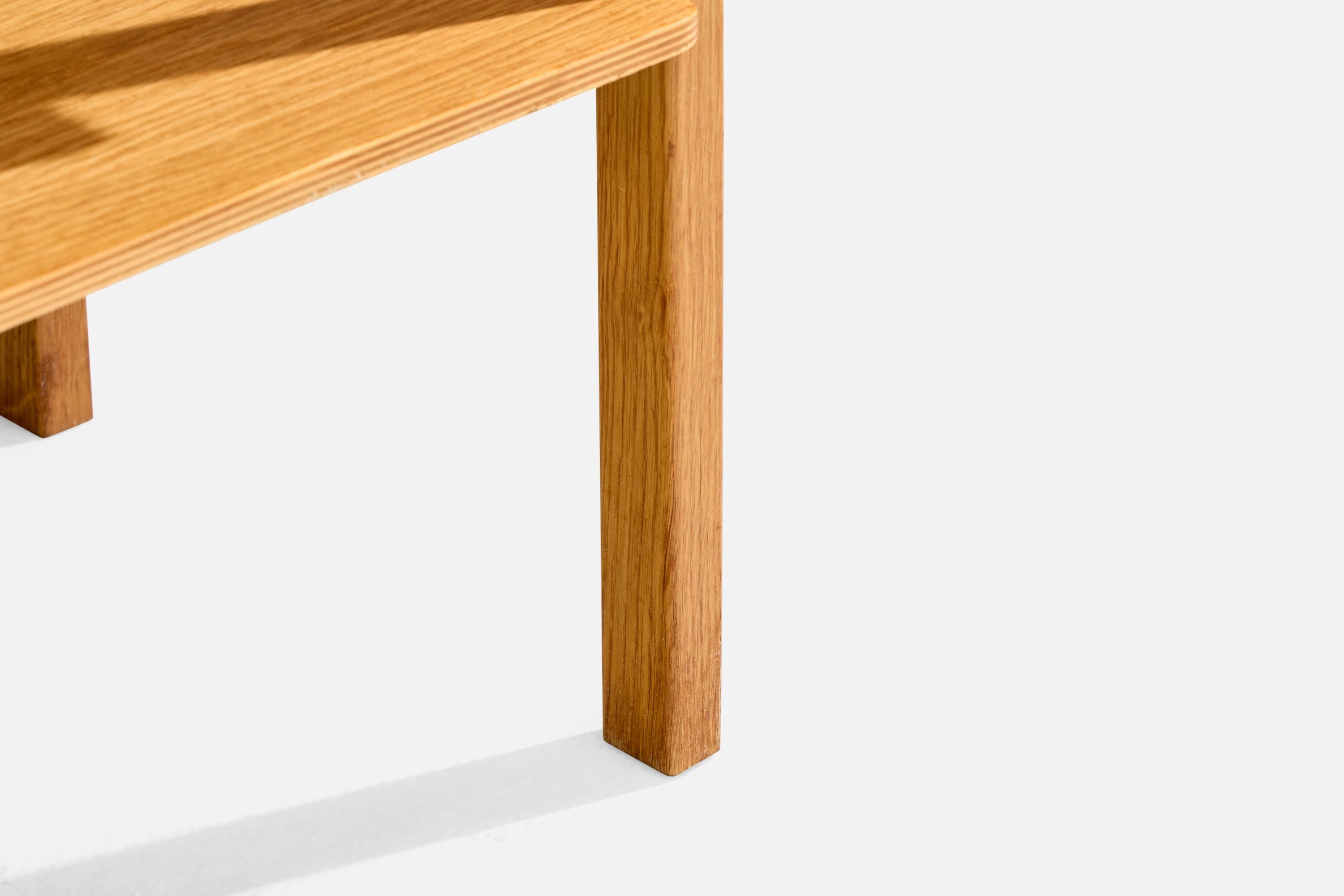 AB Carlström & Co, Tables de chevet, Oak, Suède, années 1950 en vente 3