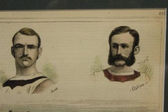 "The Intercollegiate Regatta, Victorious Cornell" 1876 by A.B. Frost