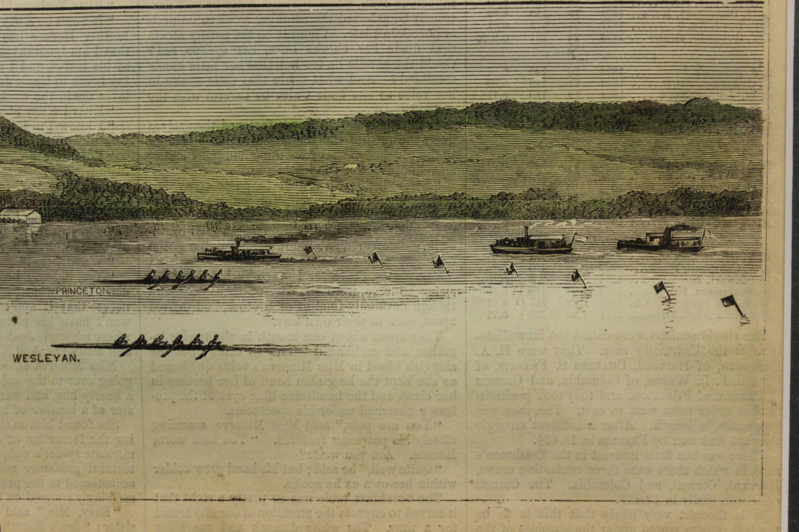 „Die Intercollegiate Regatta, Victorious Cornell“ 1876 von A.B. Frost im Angebot 7