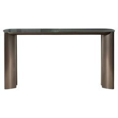 Console in resina A&B Living Baguette Emerald Green