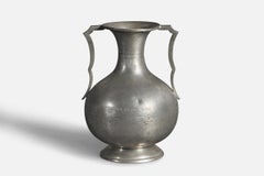 AB ML, Vase, Pewter, Sweden, 1930s