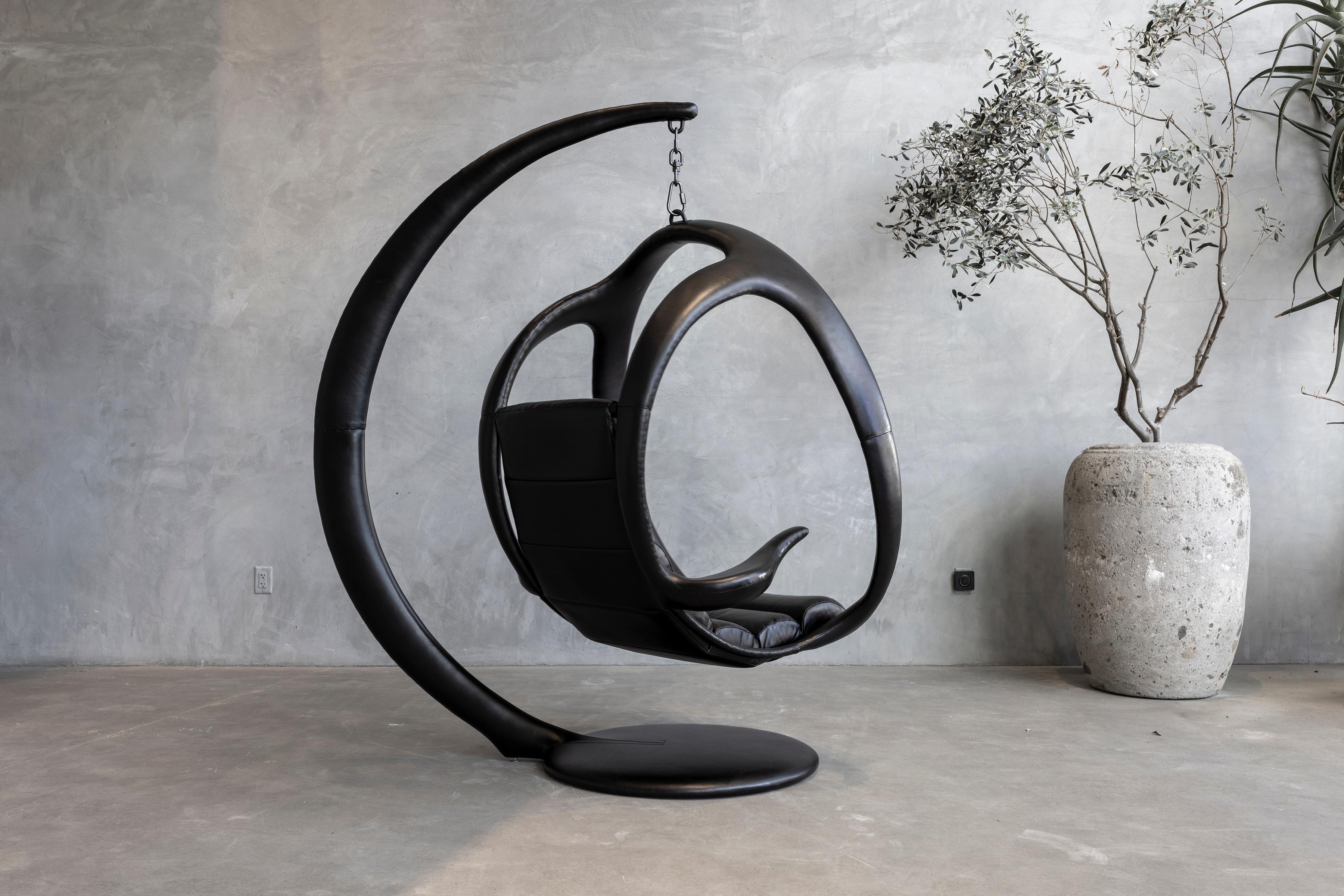 Ab Ovo Hanging Pod Chair by William Emmerson For Sale 11