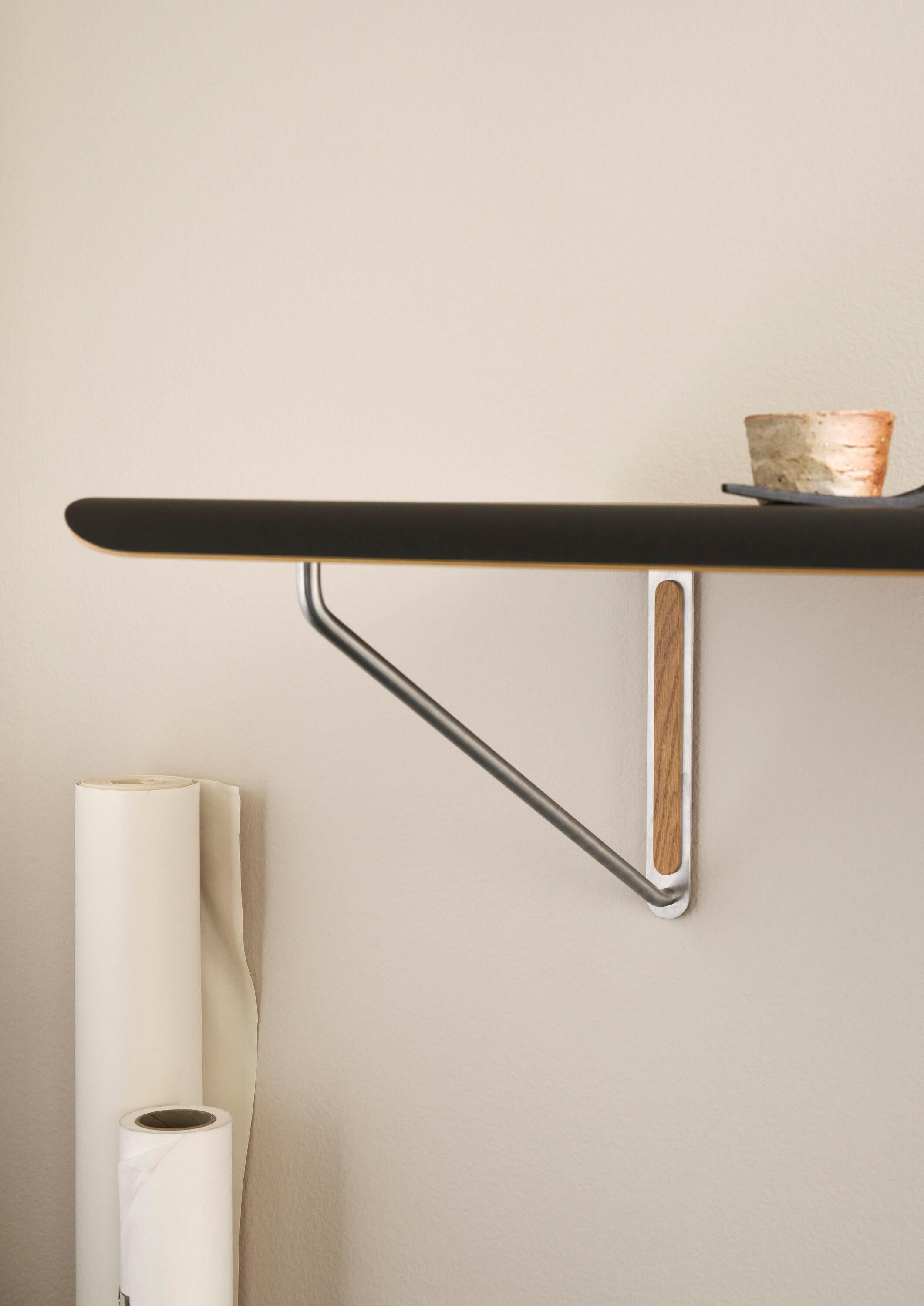 Wandschreibtisch „AB019“ aus schwarzem Laminat von Anker Bak für Carl Hansen & Son im Zustand „Neu“ im Angebot in Glendale, CA