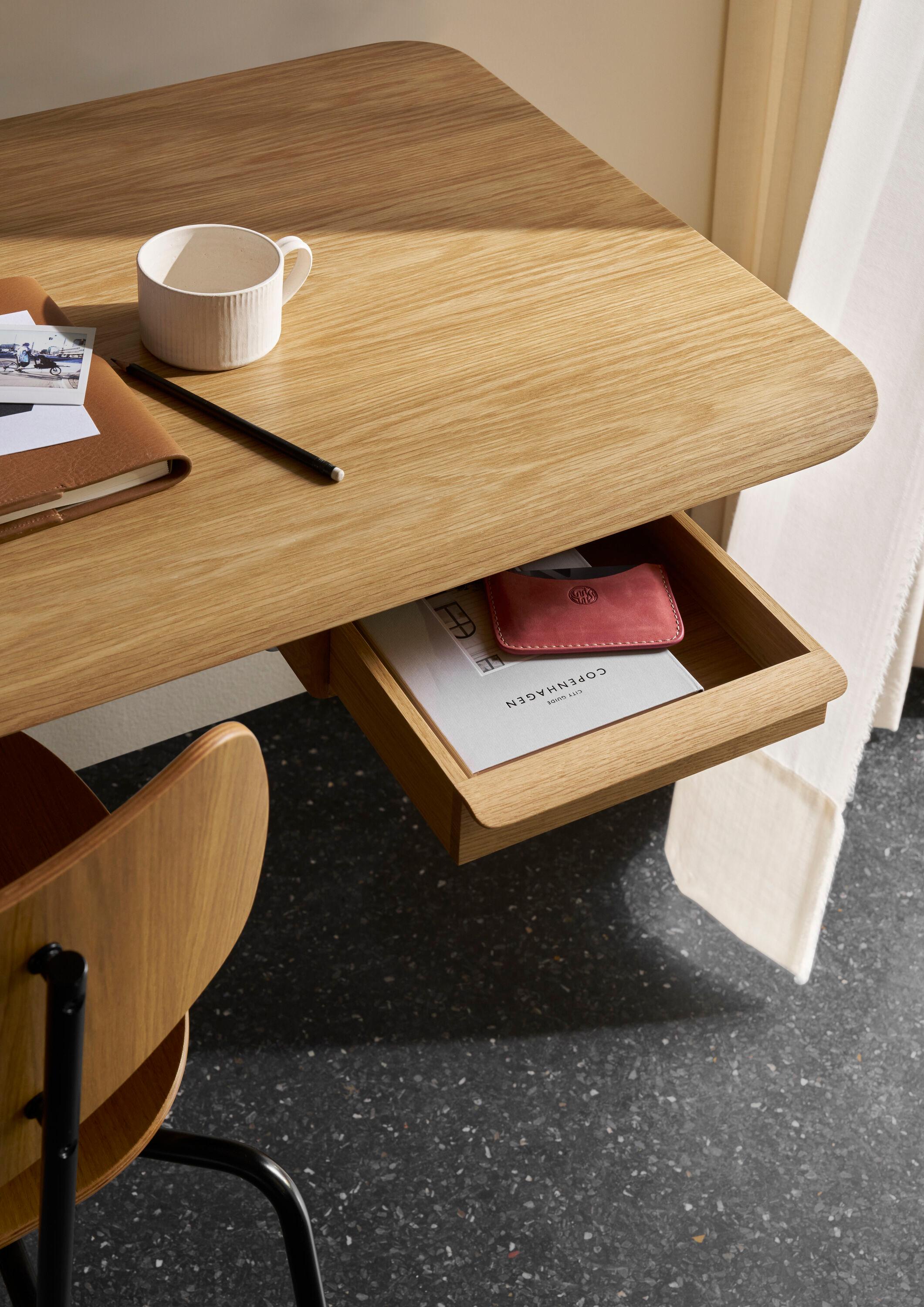 Scrivania da parete 'AB019' in Oak laccato di Anker Bak per Carl Hansen & Son in vendita 1