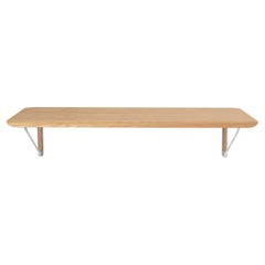 'AB019' Wall Desk in Lacquered Oak by Anker Bak for Carl Hansen & Son