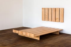 AB7 Full Size Platform Bed in Solid Maple by Atlas Industries