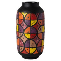 ABA-5 Vase à motif géométrique
