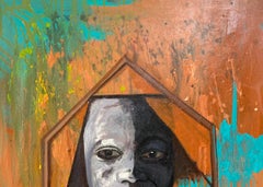 Un lieu à appeler la maison - 21e siècle. Contemporary, Figurative, Modern, Colours