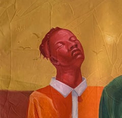 Aliento de Vida - Siglo XXI. Contemporáneo, Figurativo, Retrato, Moderno, Hombre