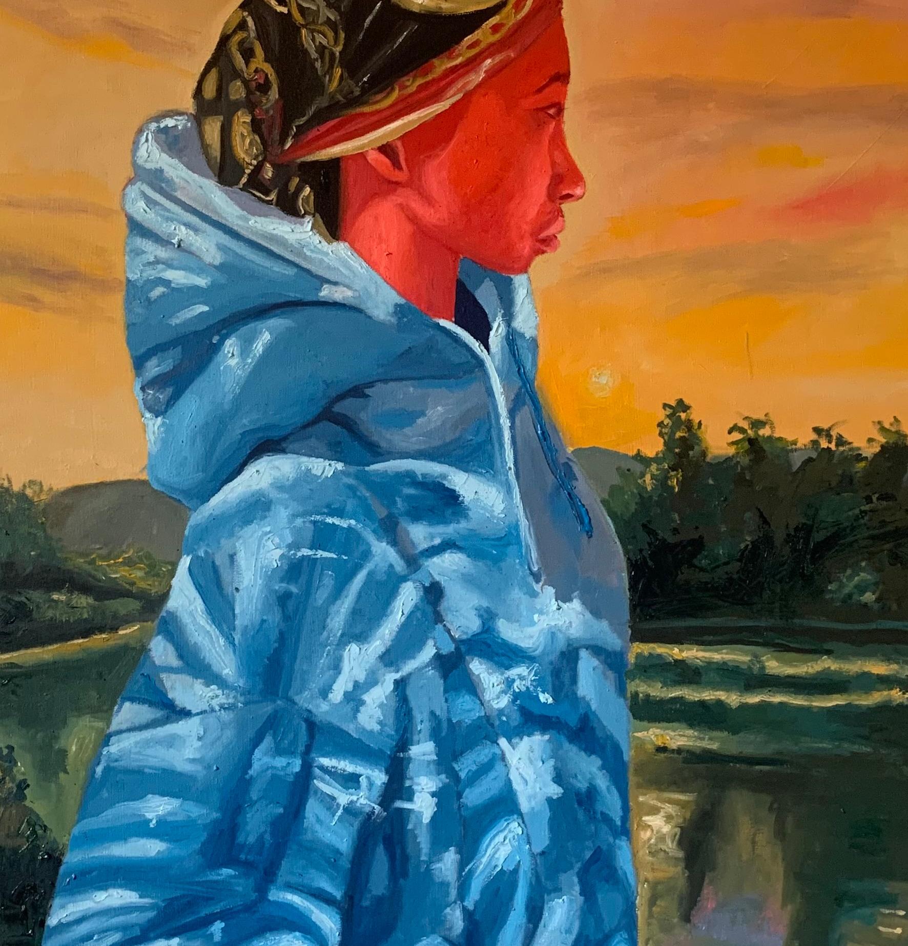 Versandverfahren
Versand in einem gut geschützten Rohr aus Nigeria
Dieses Werk ist ein Unikat, kein Druck oder eine andere Art von Kopie.
Begleitet von einem Echtheitszertifikat (ausgestellt von der Galerie)

Über den Künstler
Aba Linus ist ein
