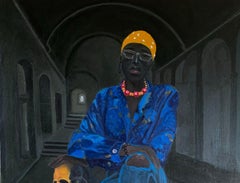 Gangster's Paradise 2 - 21. Jahrhundert. Contemporary, Figürliches Porträt, Modern